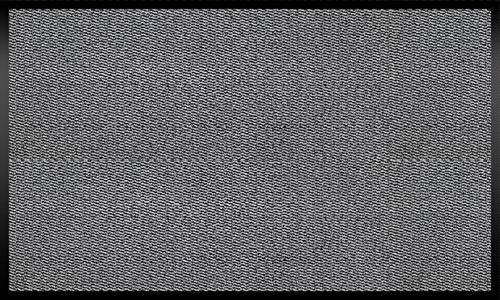 ID Mat 9015010 Cahors/Florac Fußmatte, Polypropylenfaser / PVC, 150 x 90 x 0,67 cm, grau, 90 x 150 cm von ID MAT