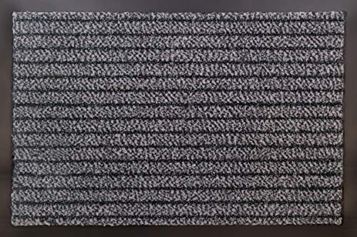 ID Mat Gramat Fußmatte, Polyvinyl Chlorid (PVC), grau, 40 x 60 cm von ID MAT
