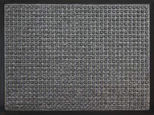 ID Mat Fußmatte, Polypropylenfasern auf Gummisohle, grau, 60 x 80 cm von ID MAT