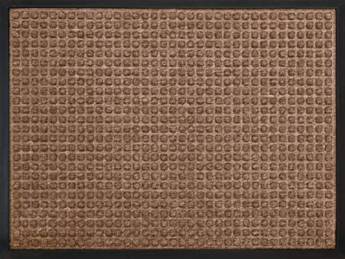 ID Mat Fußmatte, Polypropylenfasern auf Gummisohle, braun, 60 x 80 cm von ID MAT