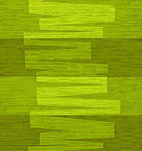 ID matt 673014 Venedig Teppich Korridoren von Faser Polyamid, Aktionsware/Gel Latex grün Anis 3000 x 67 x 0,7 cm von ID MAT