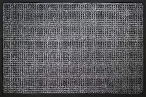 ID Mat Impact Fußmatte, Polypropylenfasern auf Gummisohle, grau, 80 x 120 cm von ID MAT