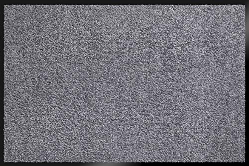 ID matt 8012002 Mirande Teppich Fußmatte Faser Nylon/PVC gummiert grau 120 x 80 x 0,9 cm von ID MAT