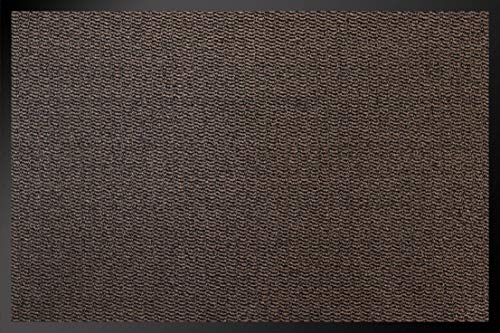 ID MAT 8012010 Cahors/Florac Fußmatte, Polypropylenfaser/PVC, 120 x 80 x 0,67 cm, braun, 80 x 120 cm von ID MAT