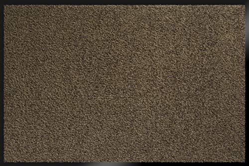 ID matt 8012010 Mirande Teppich Fußmatte Faser Nylon/PVC gummiert braun 120 x 80 x 0,9 cm von ID MAT