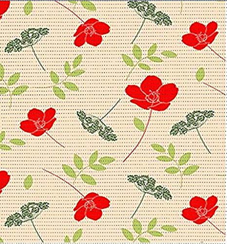 ID matt smrl06515 Bouquet Teppich Mehrzweck Schaumstoff PVC/Polyester Beige 1500 x 65 x 0,7 cm von ID MAT