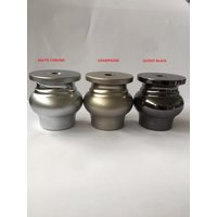 4Er Set Möbelbeine Brötchen Sofa Couchfüße Ersatzspitze Aluminium von IDAMETAL