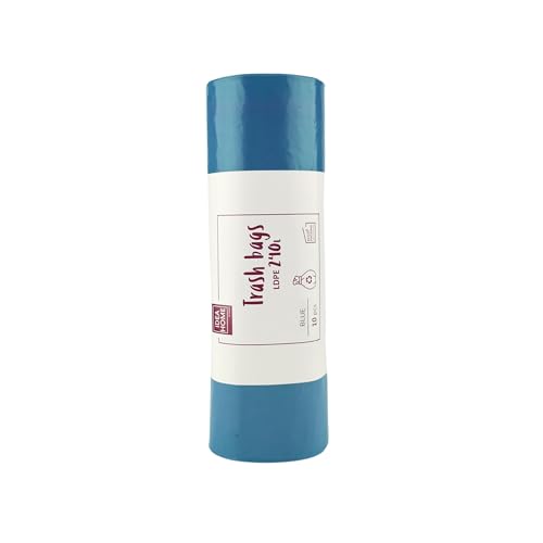 IDEA HOME-10 Stück LDPE Müllsäcke Abfallbeutel Mülltüten Kehrichtsäcke Entsorgung Mülltrennung Blau 240L IDEA HOME-10 Stück LDPE Müllsäcke Abfallbeutel Mülltüten Kehrichtsäcke Entsorgung Mülltrennung Blau 240L von IDEA HOME