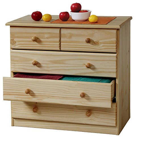 IDEA Nabytek Kommode massive Kiefer mit 5 Schubladen IDEA Nabytek Kommode massive Kiefer mit 5 Schubladen von IDEA Nabytek