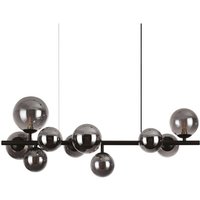 Perlage 10 Light Linear Globe Pendel-Deckenleuchte Schwarz - Ideal Lux Perlage 10 Light Linear Globe Pendel-Deckenleuchte Schwarz - Ideal Lux von IDEAL LUX