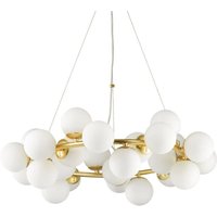 Dna - 25 Light Globe Deckenanhänger Weiß, G9 - Ideal Lux von IDEAL LUX