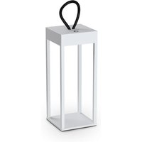 Enya Dimmbare tragbare LED-Außenlampe Weiß 3000K IP54 - Ideal Lux Enya Dimmbare tragbare LED-Außenlampe Weiß 3000K IP54 - Ideal Lux von IDEAL LUX