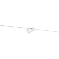 Gebraucht] Ideal Lux Led Badleuchte Wandlampe Filo Badezimmer Weiß Metall 115 Cm Lampe Spot B-Ware von IDEAL LUX