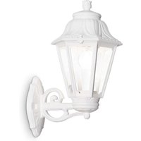 Ideal Lux - Anna - 1 leichte Wandlaterne für den Außenbereich Weiß IP44, E27 Ideal Lux - Anna - 1 leichte Wandlaterne für den Außenbereich Weiß IP44, E27 von IDEAL LUX