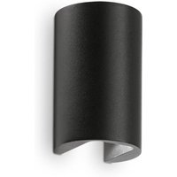 Ideal Lux - Apollo - led 2 Light Außenwandleuchte Schwarz IP44 von IDEAL LUX