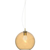 Ideal Lux NEMO 30cm Kuppel-Pendelleuchte, Bernstein von IDEAL LUX