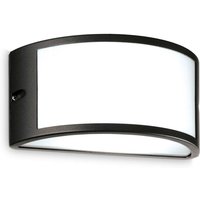 Ideal Lux - REX-1 Außenwandleuchte Schwarz IP44 von IDEAL LUX