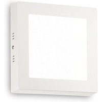 Ideal Lux - Universal - led 1 Light Indoor Square Small Flush Light Weiß von IDEAL LUX