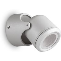 Ideal Lux - Xeno - 1 Licht Außenwand Hellgrau IP44, GU10 von IDEAL LUX