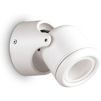 Ideal Lux - Xeno - 1 Licht Außenwandleuchte Weiß IP44, GU10 von IDEAL LUX