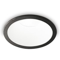 Ideal Lux - game Rundes Einbaudownlight Schwarz Weiß 3000K Ideal Lux - game Rundes Einbaudownlight Schwarz Weiß 3000K von IDEAL LUX