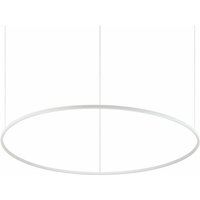 Oracle Ringintegrierte LED-Pendel-Deckenleuchte Weiß 150cm 3000K - Ideal Lux von IDEAL LUX