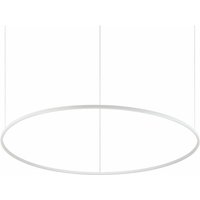 Oracle Ringintegrierte LED-Pendel-Deckenleuchte Weiß 150cm 4000K - Ideal Lux von IDEAL LUX