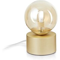 Perlage Globe Tischlampe Messing - Ideal Lux von IDEAL LUX