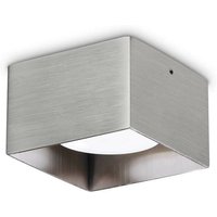 Ideal Lux - spike Quadratisches Aufbau-Downlight Nickel von IDEAL LUX