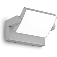 Swipe Integrierte LED-Wandleuchte für den Außenbereich, Grau, 2000 lm, 3000 k, IP54 - Ideal Lux von IDEAL LUX