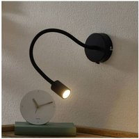 [NEUWERTIG] Ideallux Led Wandleuchte Wandlampe Leselampe Wandleuchte Focus Flexibel Schwarz B-Ware von IDEAL LUX