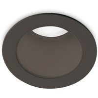 Quark 2,2cm led Einbaudownlight Schwarz 3000K - Ideal Lux von IDEAL LUX