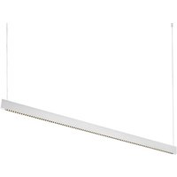 Steel Akzent-LED-Deckenleuchte, Balken, Pendelleuchte, Weiß, 3000 k - Ideal Lux von IDEAL LUX