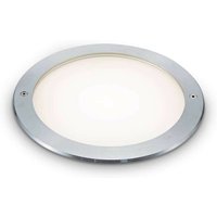 Taurus Integrierte LED-Bodeneinbauleuchte für den Außenbereich, breit, rund, Stahl, 620 lm, 3000 k, IP67 - Ideal Lux von IDEAL LUX