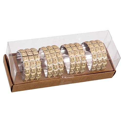 IDEAL STORE S/4 Serviettenhalter Gold 3,50 x 5,50 x 5,50 cm in Kartonbox mit P-Deckel IDEAL STORE S/4 Serviettenhalter Gold 3,50 x 5,50 x 5,50 cm in Kartonbox mit P-Deckel von IDEAL STORE