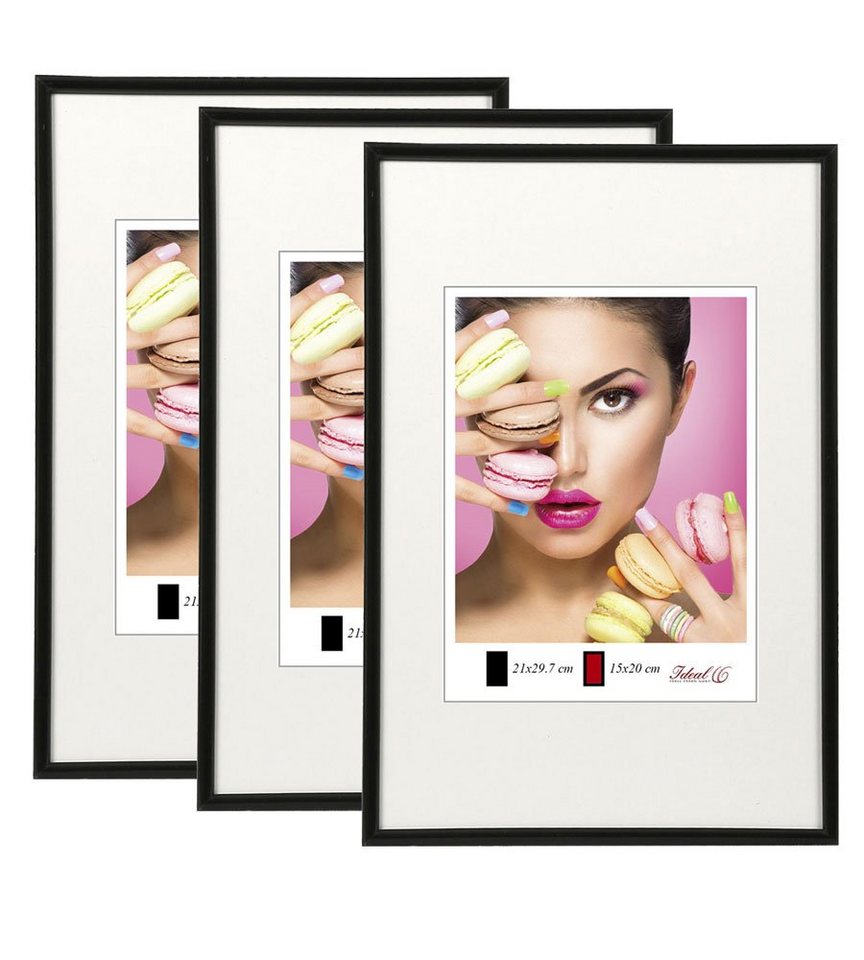 IDEAL TREND Bilderrahmen 2er 3er 5er Pack Photo Style Set Bilderrahmen Wanddeko Collage Poster von IDEAL TREND