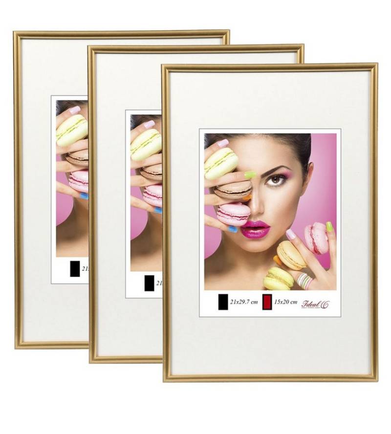 IDEAL TREND Bilderrahmen 2er 3er 5er Pack Photo Style Set Bilderrahmen Wanddeko Collage Poster von IDEAL TREND