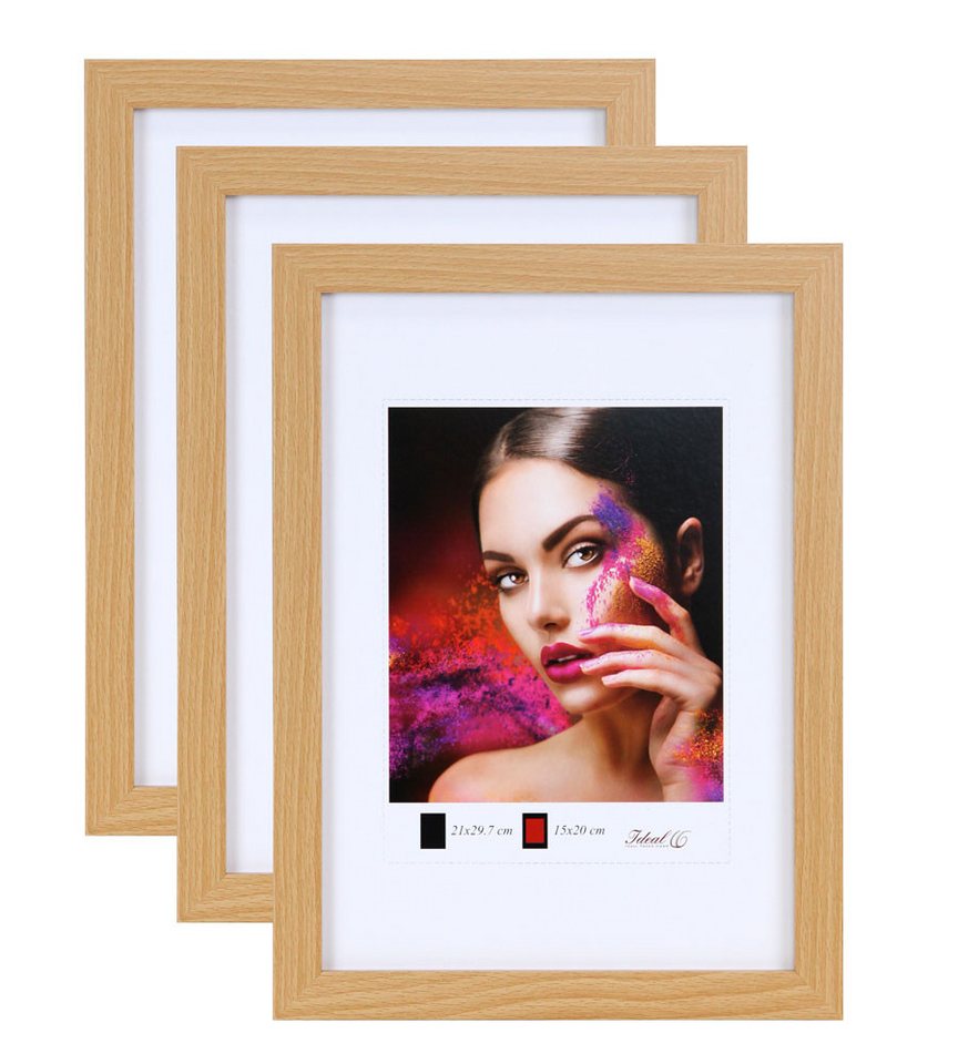 IDEAL TREND Bilderrahmen 2er 3er 5er Set Holz Bilderrahmen Lifestyle Plexi Foto Rahmen Collage IDEAL TREND Bilderrahmen 2er 3er 5er Set Holz Bilderrahmen Lifestyle Plexi Foto Rahmen Collage von IDEAL TREND