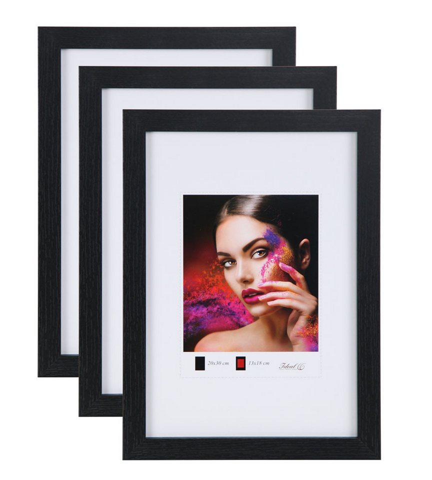 IDEAL TREND Bilderrahmen 2er 3er 5er Set Holz Bilderrahmen Lifestyle Plexi Foto Rahmen Collage IDEAL TREND Bilderrahmen 2er 3er 5er Set Holz Bilderrahmen Lifestyle Plexi Foto Rahmen Collage von IDEAL TREND