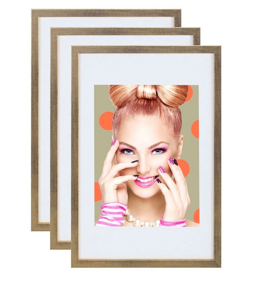 IDEAL TREND Bilderrahmen 3er 5er Set Holz Bilderrahmen Lifestyle Plexi Foto Rahmen Collage Wand IDEAL TREND Bilderrahmen 3er 5er Set Holz Bilderrahmen Lifestyle Plexi Foto Rahmen Collage Wand von IDEAL TREND