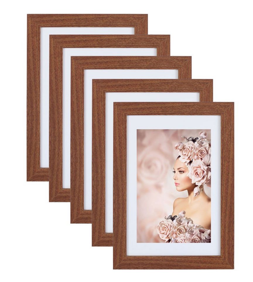IDEAL TREND Bilderrahmen 5er Pack Holz Bilderrahmen Foto Plexi Rahmen Acryl Collage Wanddeko Po IDEAL TREND Bilderrahmen 5er Pack Holz Bilderrahmen Foto Plexi Rahmen Acryl Collage Wanddeko Po von IDEAL TREND