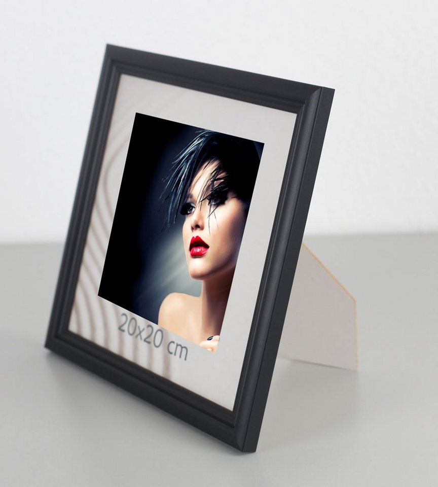 IDEAL TREND Bilderrahmen Artos Holz Bilderrahmen Acrylglas Plexi Lifestyle Foto Rahmen Collage Wanddeko Poster von IDEAL TREND