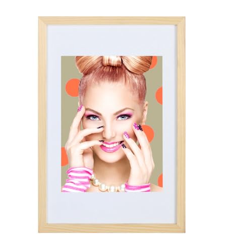 IDEAL TREND Bilderrahmen Lifestyle Plexi Foto Rahmen Collage Wanddeko Poster S111: Farbe: Natur | Format: 21x29,7 A4 von IDEAL TREND