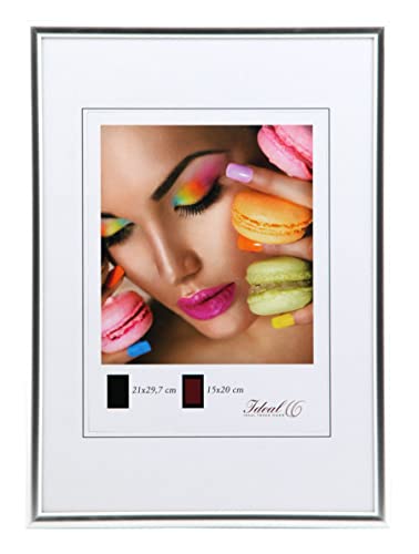 IDEAL TREND Kunststoff Bilderrahmen Glas Modern Wanddeko Collage Poster Bilder Foto Rahmen: Farbe: Silber | Format: 30x40 IDEAL TREND Kunststoff Bilderrahmen Glas Modern Wanddeko Collage Poster Bilder Foto Rahmen: Farbe: Silber | Format: 30x40 von IDEAL TREND