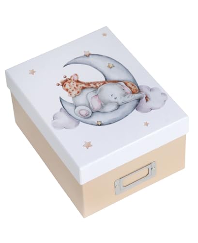 IDEAL TREND My Friends Photo Box 700 Fotos in 10x15 cm Fotobox Baby Erinnerungsbox Kinder: Farbe: Elefant & Giraffe IDEAL TREND My Friends Photo Box 700 Fotos in 10x15 cm Fotobox Baby Erinnerungsbox Kinder: Farbe: Elefant & Giraffe von IDEAL TREND