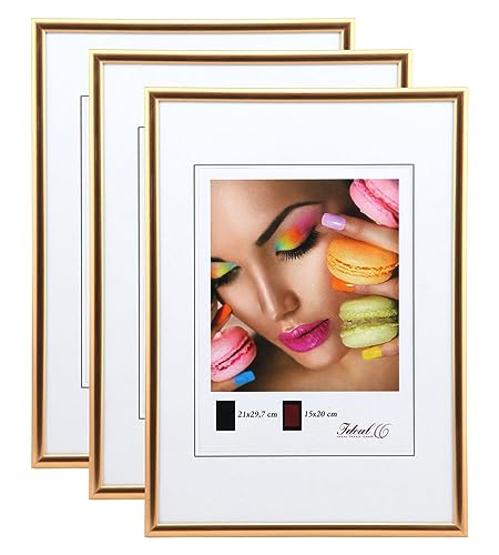IDEAL TREND New Lifestyle Set Bilderrahmen Wanddeko Collage Poster Rahmen 2er 3er 5er Pack: Farbe: 3er Pack Kupfer | Format: 40x60 IDEAL TREND New Lifestyle Set Bilderrahmen Wanddeko Collage Poster Rahmen 2er 3er 5er Pack: Farbe: 3er Pack Kupfer | Format: 40x60 von IDEAL TREND