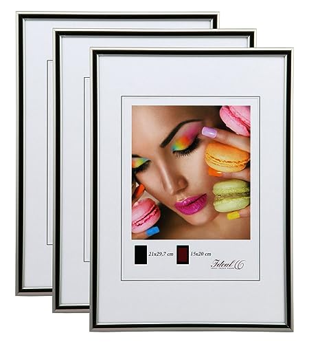 IDEAL TREND New Lifestyle Set Bilderrahmen Wanddeko Collage Poster Rahmen 2er 3er 5er Pack: Farbe: 3er Pack Stahl | Format: 40x50 IDEAL TREND New Lifestyle Set Bilderrahmen Wanddeko Collage Poster Rahmen 2er 3er 5er Pack: Farbe: 3er Pack Stahl | Format: 40x50 von IDEAL TREND