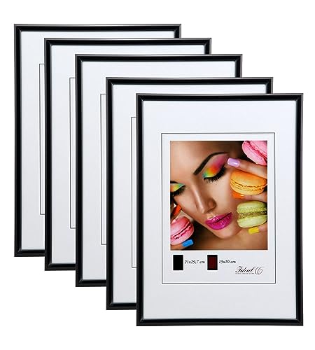 IDEAL TREND New Lifestyle Set Bilderrahmen Wanddeko Collage Poster Rahmen 2er 3er 5er Pack: Farbe: 5er Pack Schwarz | Format: 29,7x42 DIN A3 IDEAL TREND New Lifestyle Set Bilderrahmen Wanddeko Collage Poster Rahmen 2er 3er 5er Pack: Farbe: 5er Pack Schwarz | Format: 29,7x42 DIN A3 von IDEAL TREND