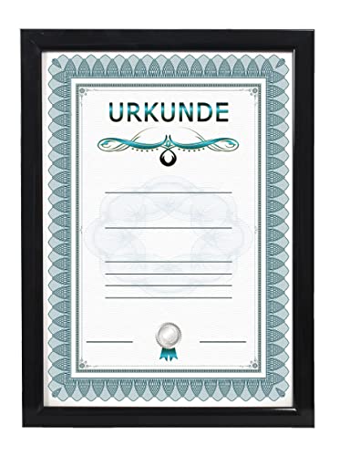 IDEAL TREND Prestige Frame Hochwertiger Rahmen für anspruchsvolle Dokumente Urkunden und Fotos: Farbe: Schwarz | Format: A3 IDEAL TREND Prestige Frame Hochwertiger Rahmen für anspruchsvolle Dokumente Urkunden und Fotos: Farbe: Schwarz | Format: A3 von IDEAL TREND