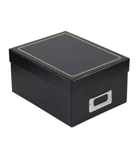 IDEAL TREND Tradition Photo Box für 700 Fotos in 10x15 cm – Fotobox mit edler Prägung: Farbe: Schwarz IDEAL TREND Tradition Photo Box für 700 Fotos in 10x15 cm – Fotobox mit edler Prägung: Farbe: Schwarz von IDEAL TREND
